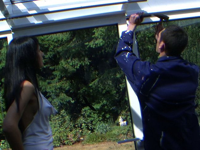 Spritziger Kundendienst