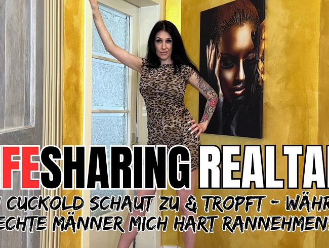Wifesharing Realtalk: Mein Cuckold schaut zu & tropft – während echte Männer mich hart rannehmen!